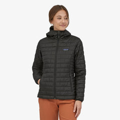 Patagonia W's Nano Puff® Hoody - Recycled Polyester Black Jacket