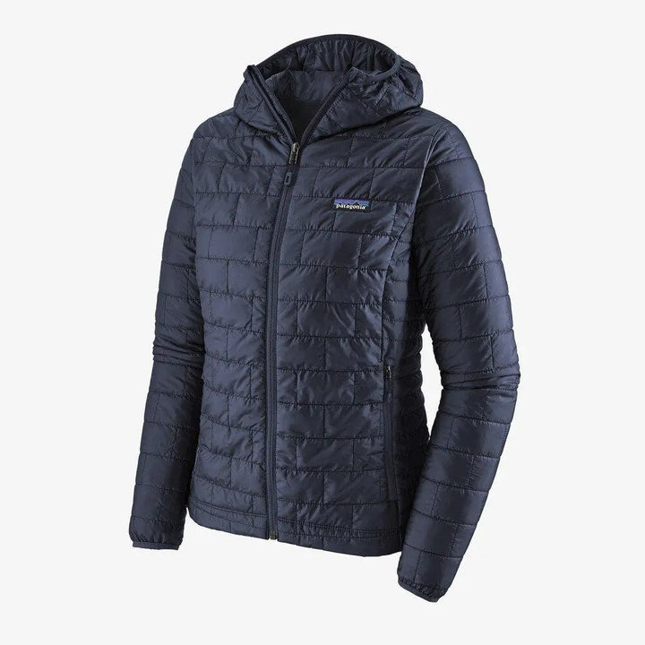 W's Nano Puff® Hoody - Recycled Polyester Jacket Patagonia Classic Navy XS