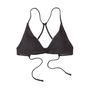 Patagonia W's Nanogrip Sunny Tide Bikini Top - Recycled Nylon/Recycled Polyester Ink Black