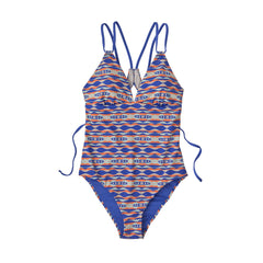 Patagonia - W's Nanogrip Sunset Swell Swimsuit - Recycled Plastic - Weekendbee - sustainable sportswear