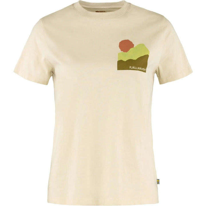 W's Nature T-shirt - Organic cotton Shirt Fjällräven Chalk White S