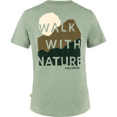 Fjällräven W's Nature T-shirt - Organic cotton Sage Green Shirt