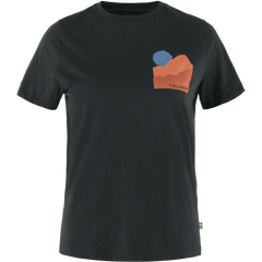 Fjällräven W's Nature T-shirt - Organic cotton Black Shirt