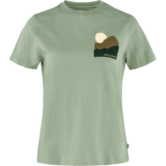 Fjällräven W's Nature T-shirt - Organic cotton Sage Green Shirt