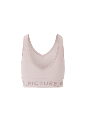 Picture Organic W's Nauvea Sports Bra - Recycled Polyester Deauville Mauve