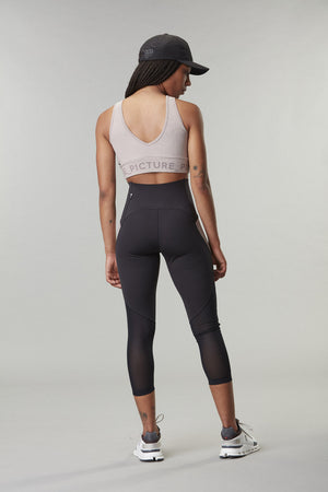 Picture Organic W's Nauvea Sports Bra - Recycled Polyester Deauville Mauve
