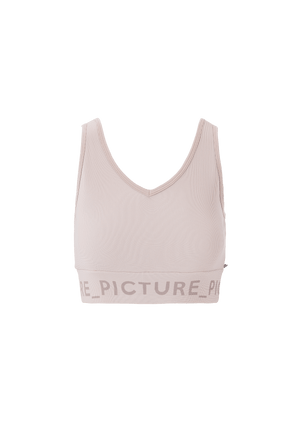 Picture Organic W's Nauvea Sports Bra - Recycled Polyester Deauville Mauve