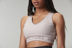 Picture Organic W's Nauvea Sports Bra - Recycled Polyester Deauville Mauve