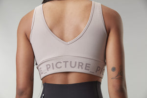 Picture Organic W's Nauvea Sports Bra - Recycled Polyester Deauville Mauve