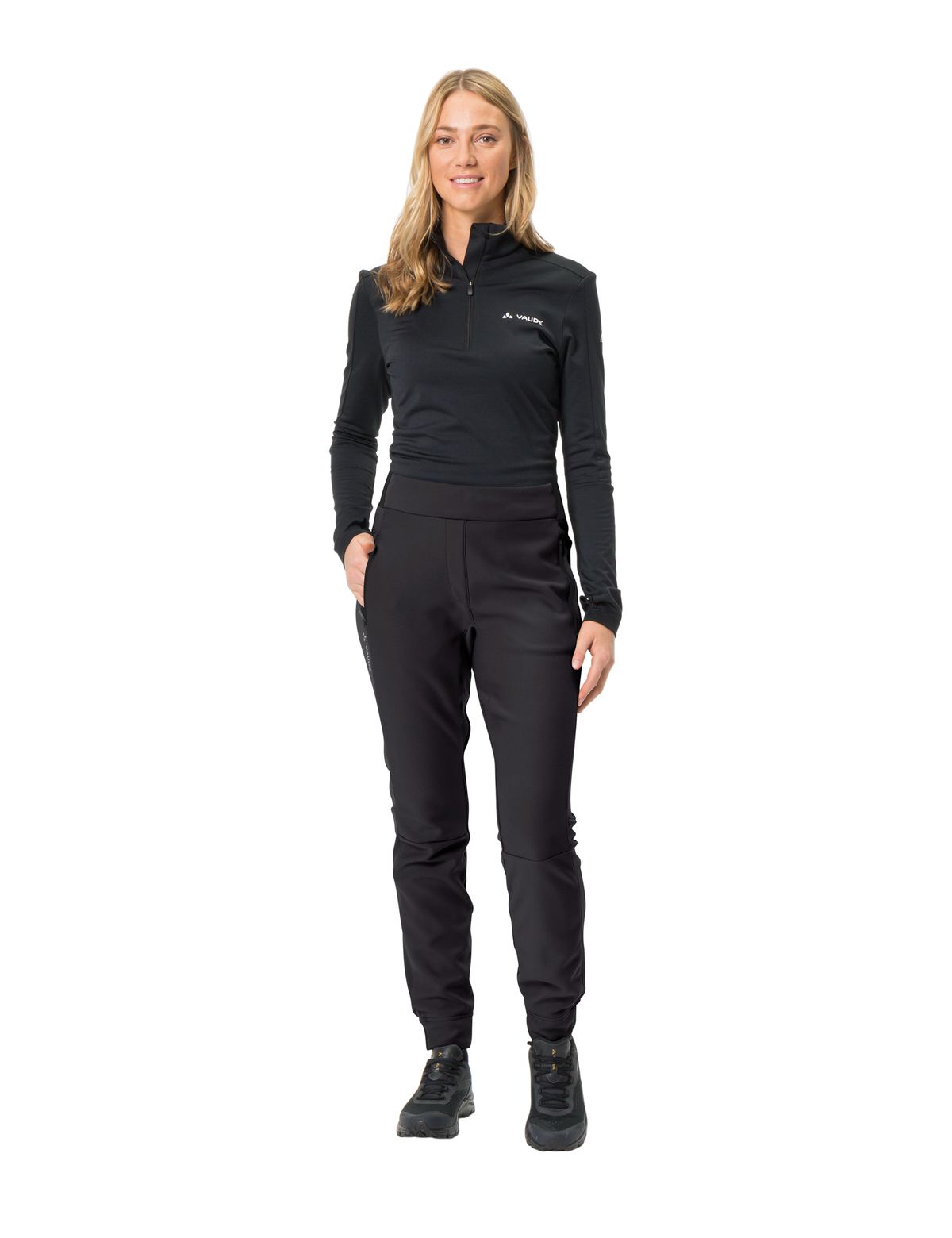 Vaude W's Neyland Warm Pants - Recycled Polyester Black Pants