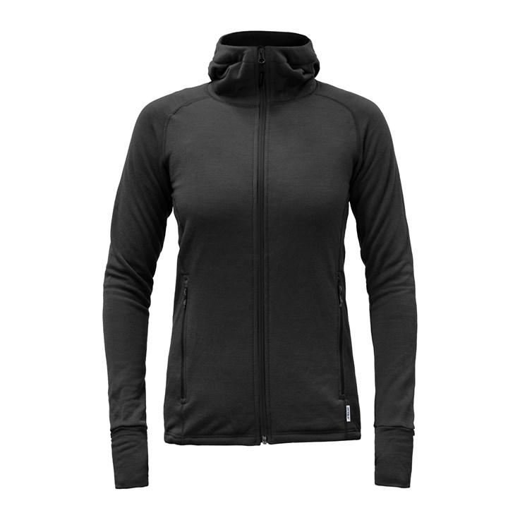 Devold - W's Nibba Jacket with Hood - 100% Merino Wool - Weekendbee - sustainable sportswear