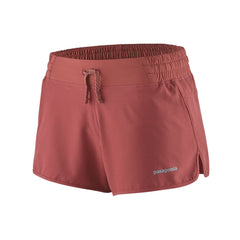 Patagonia W's Nine Trails Shorts - 4" - Recycled Polyester Rosehip Pants