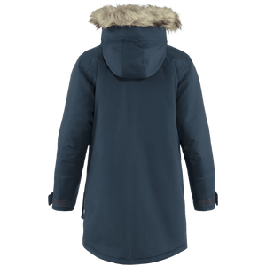 Fjällräven W's Nuuk Parka - Recycled Nylon and Recycled Polyester Dark Navy