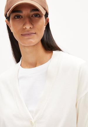 Armedangels W's Odinaa cardigan - TENCEL™ & Organic Cotton Oatmilk