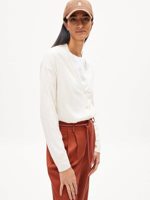 Armedangels W's Odinaa cardigan - TENCEL™ & Organic Cotton Oatmilk