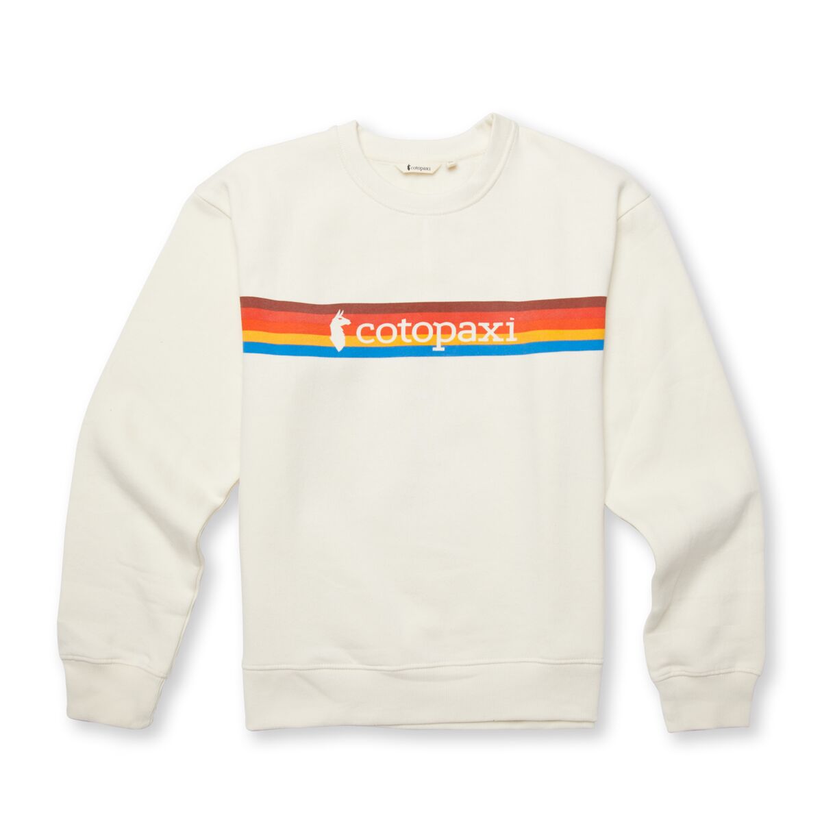 Cotopaxi W's On The Horizon Crew Sweatshirt - Organic Cotton & Recycled Polyester Bone Shirt