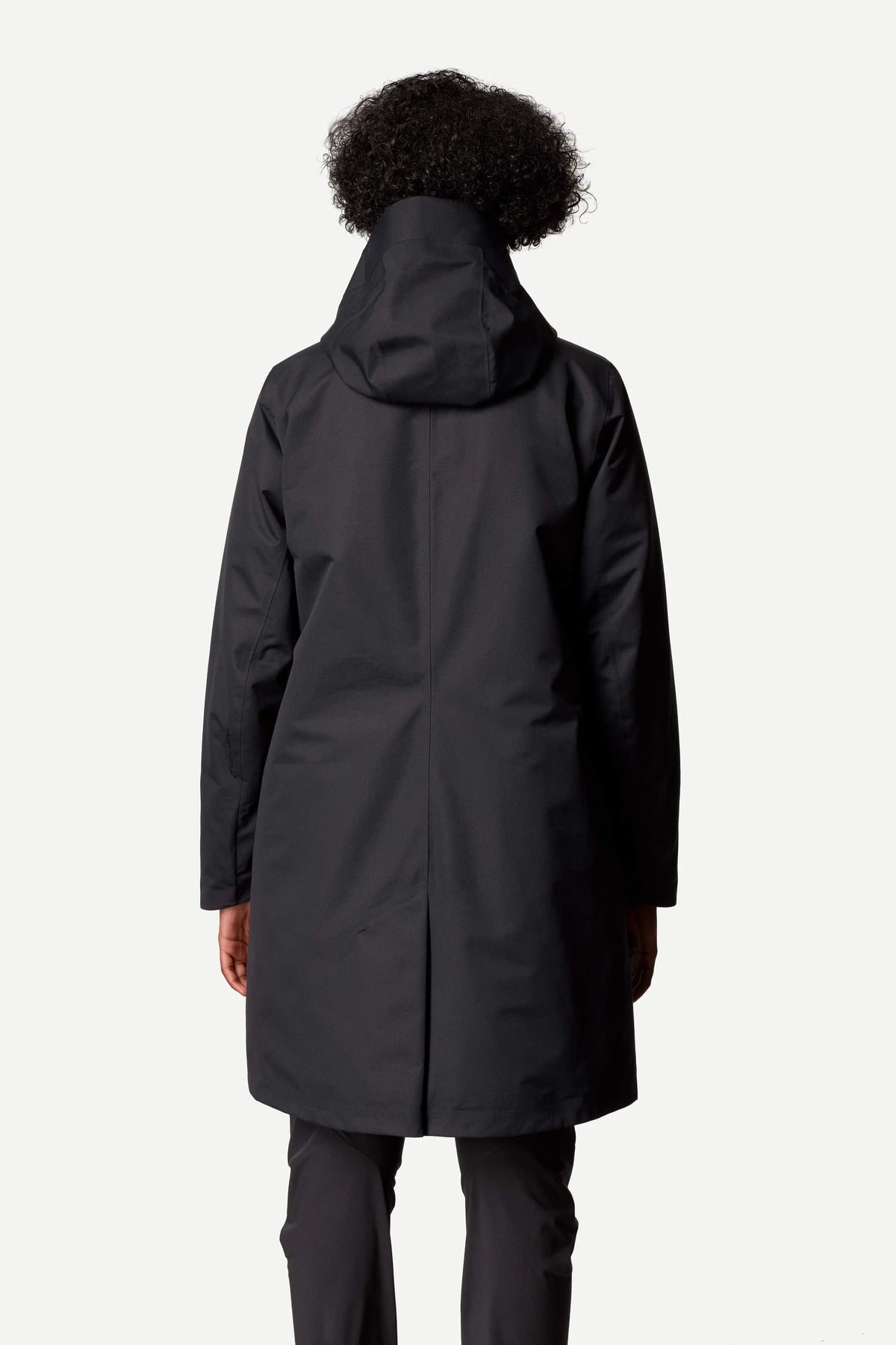 Houdini W's One Parka Shell Jacket - Recycled Polyester True Black Jacket