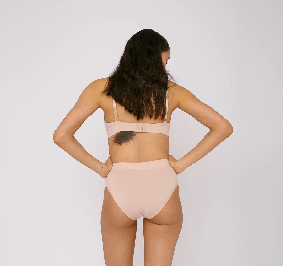 Organic Basics W's Organic Cotton Briefs 2-pack Rose Nude Underwear