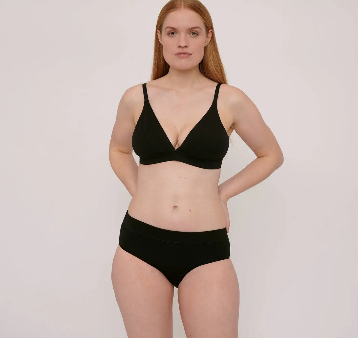 Organic Basics W's Organic Cotton Briefs 2-pack Black Underwear