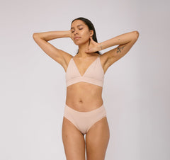 Organic Basics W's Organic Cotton Briefs 2-pack Rose Nude Underwear