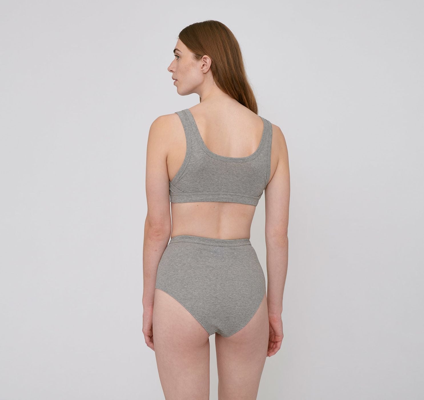 Organic Basics - W's Organic Cotton Rib-Flex Super High-Rise Briefs 2-Pack - Weekendbee - sustainable sportswear