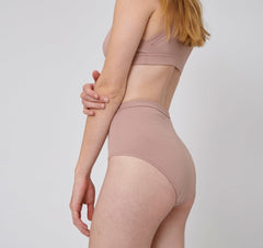 Organic Basics - W's Organic Cotton Rib-Flex Super High-Rise Briefs 2-Pack - Weekendbee - sustainable sportswear