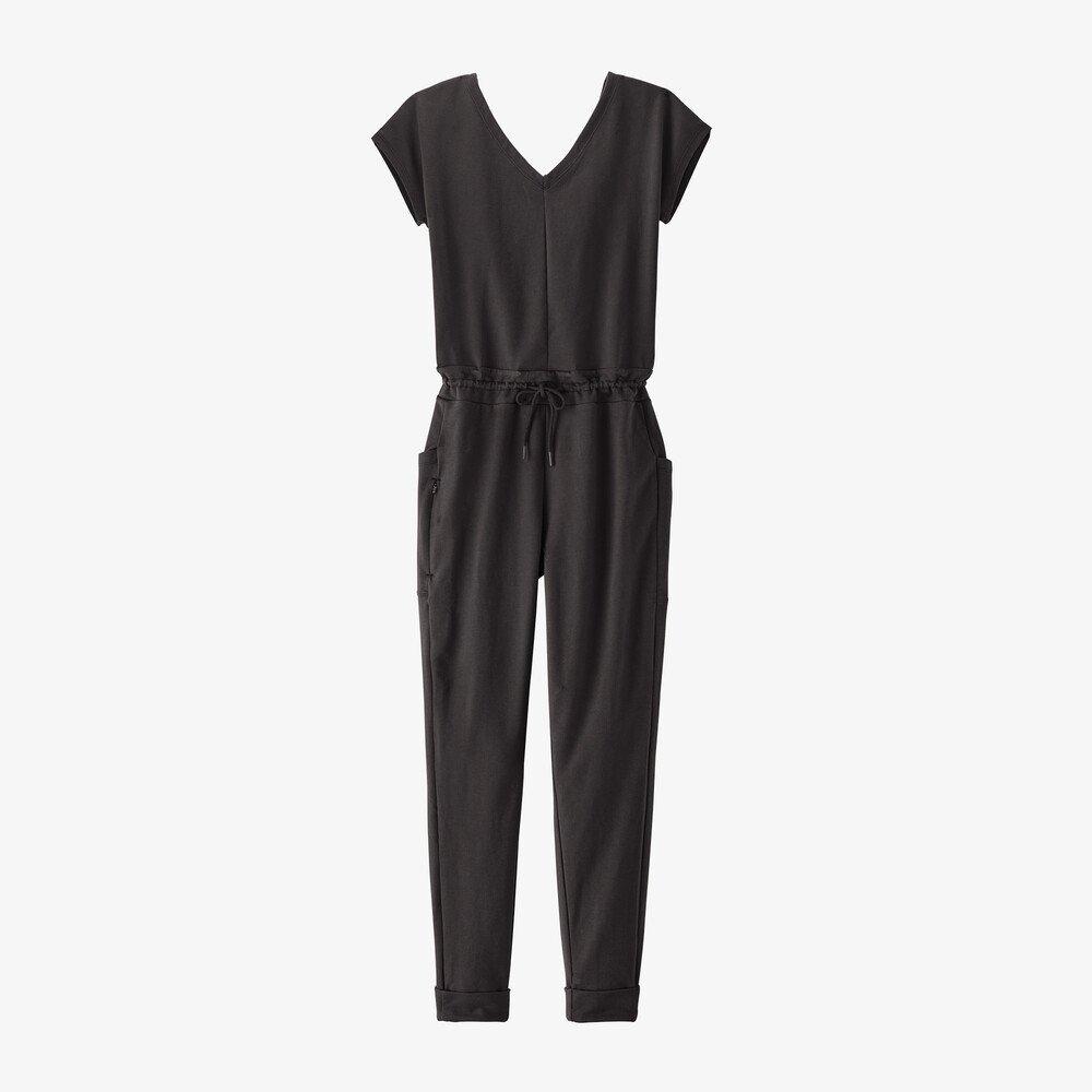 Patagonia W's Organic Cotton Roaming Jumpsuit Black Pants