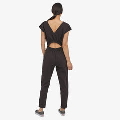 Patagonia W's Organic Cotton Roaming Jumpsuit Black Pants