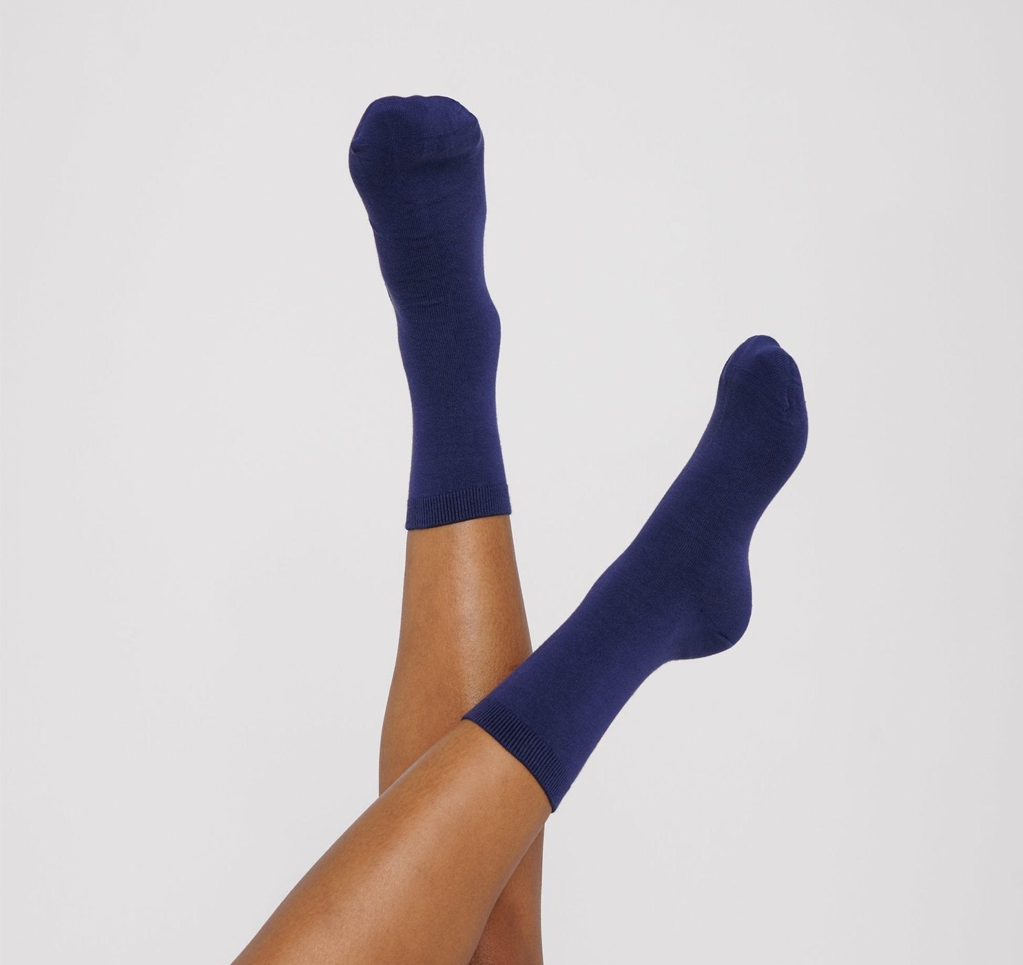 Organic Basics W's Organic Cotton Socks 2-pack Cobalt Socks