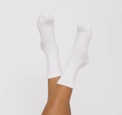 Organic Basics W's Organic Cotton Socks 2-pack White Socks