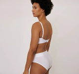 Organic Basics W's Organic Cotton Triangle Bra White Underwear