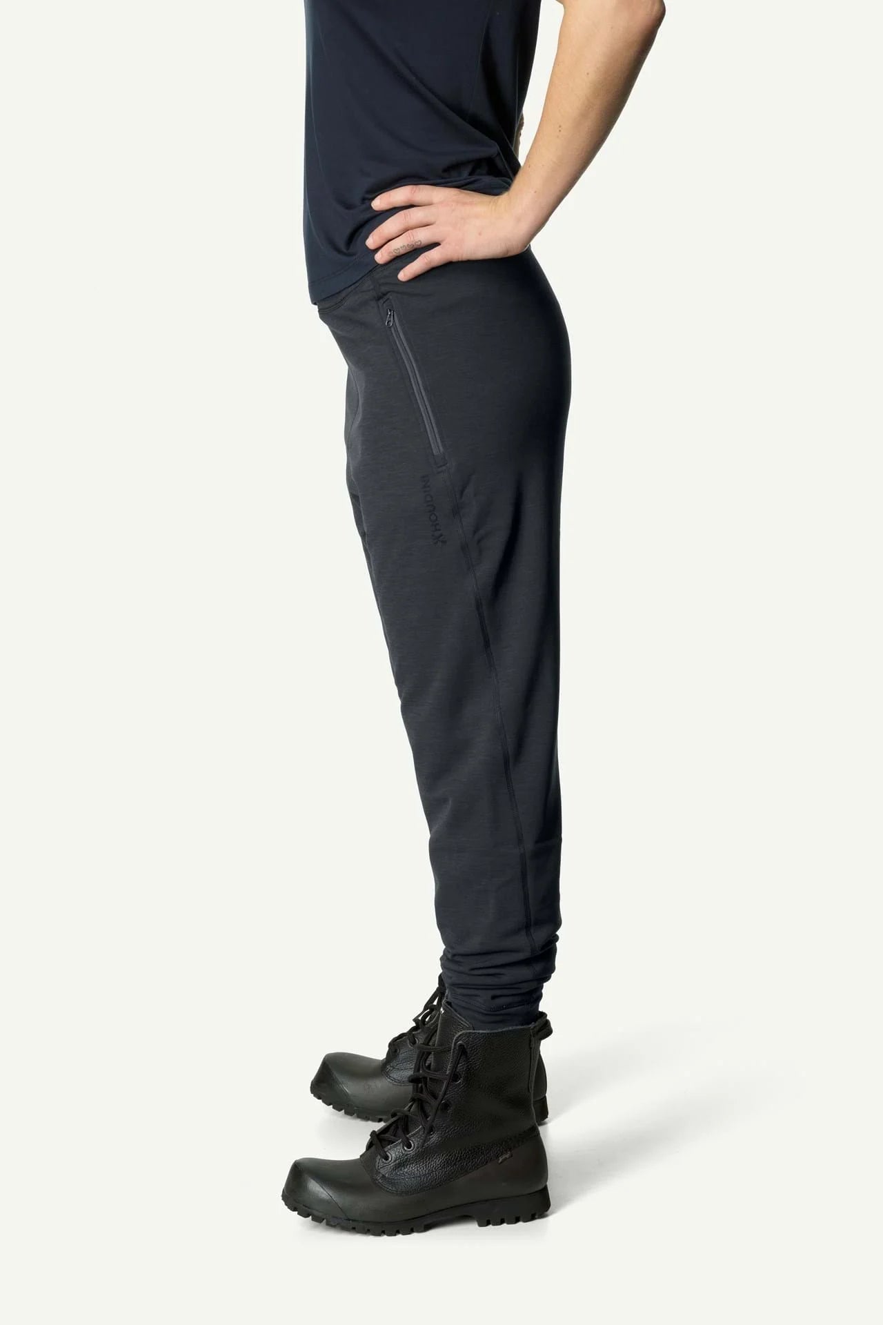 Houdini W's Outright Pants - Bluesign® certified fleece Rock Black Pants