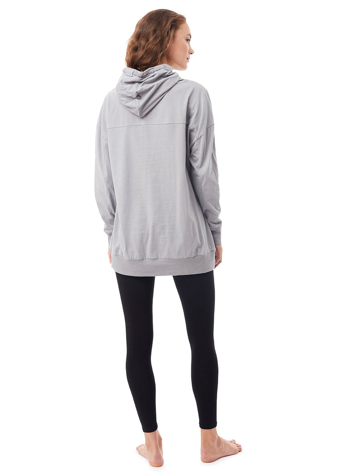 W's Oversize Hoodie - 100% Organic Cotton Shirt Mandala