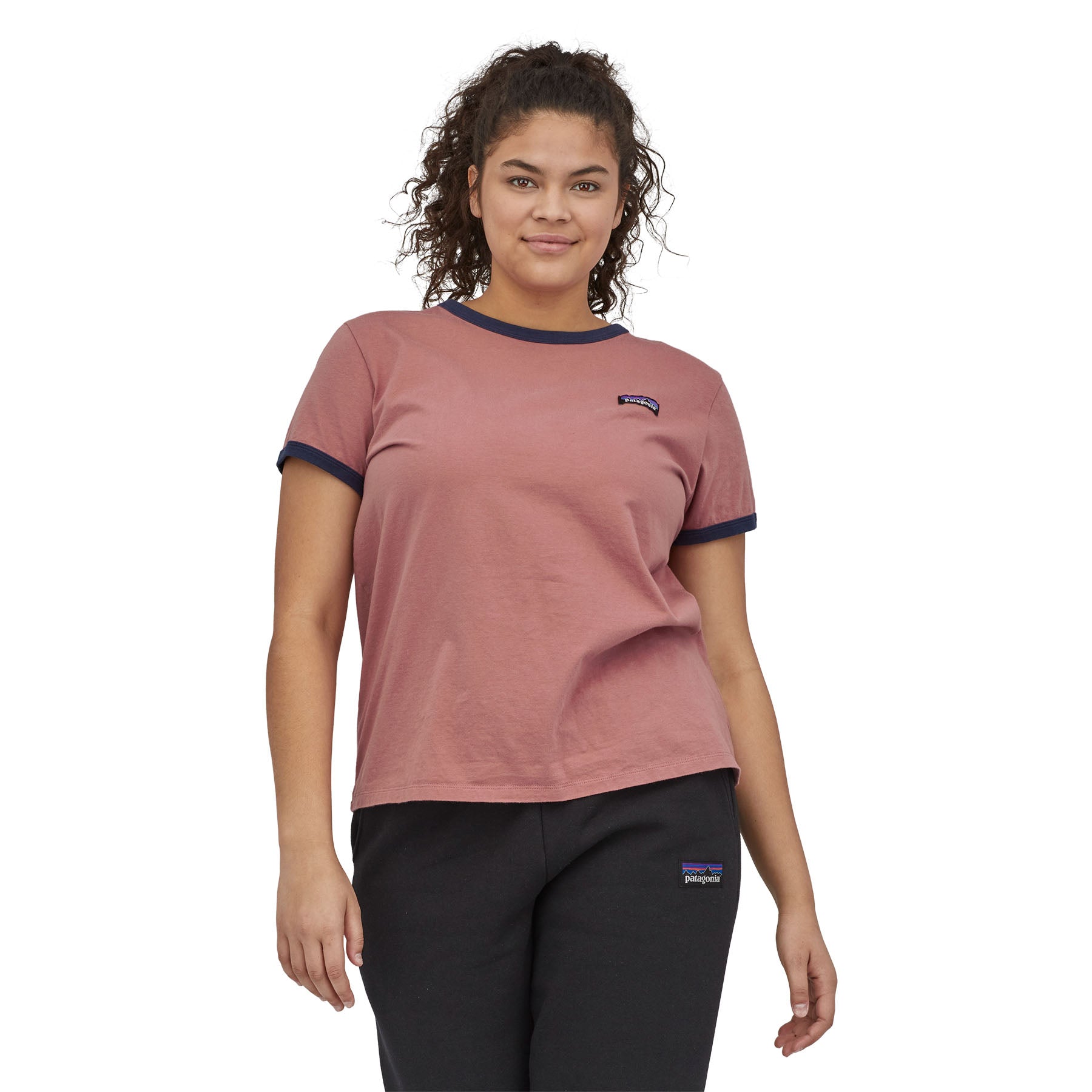 Patagonia pink sale t shirt