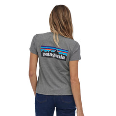 Patagonia - W's P-6 Logo Responsibili-Tee - Recycled Cotton & Recycled Polyester - Weekendbee - sustainable sportswear