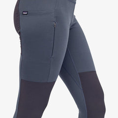 Patagonia W's Pack Out Hike Tights - Recycled Nylon Smolder Blue Pants