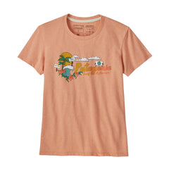 Patagonia - W's Palm Protest Responsibili-Tee - Recycled Cotton & Recycled Polyester - Weekendbee - sustainable sportswear