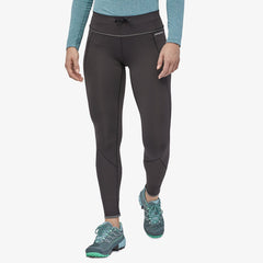 Patagonia W's Peak Mission Running Tights - Recycled Polyester Black Pants
