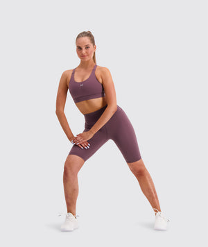 Gymnation W's Performance Boost Sports Bra - Bluesign®-certified production, Polyamide & Elastane Berry