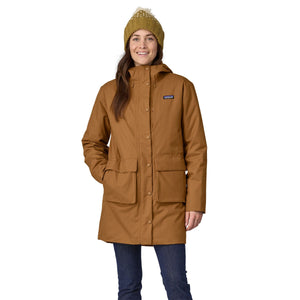 Patagonia W's Pine Bank 3-in-1 Parka - 100% Recycled Polyester Nest Brown