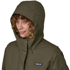 Patagonia W's Pine Bank 3-in-1 Parka - 100% Recycled Polyester Pitch Blue Jacket
