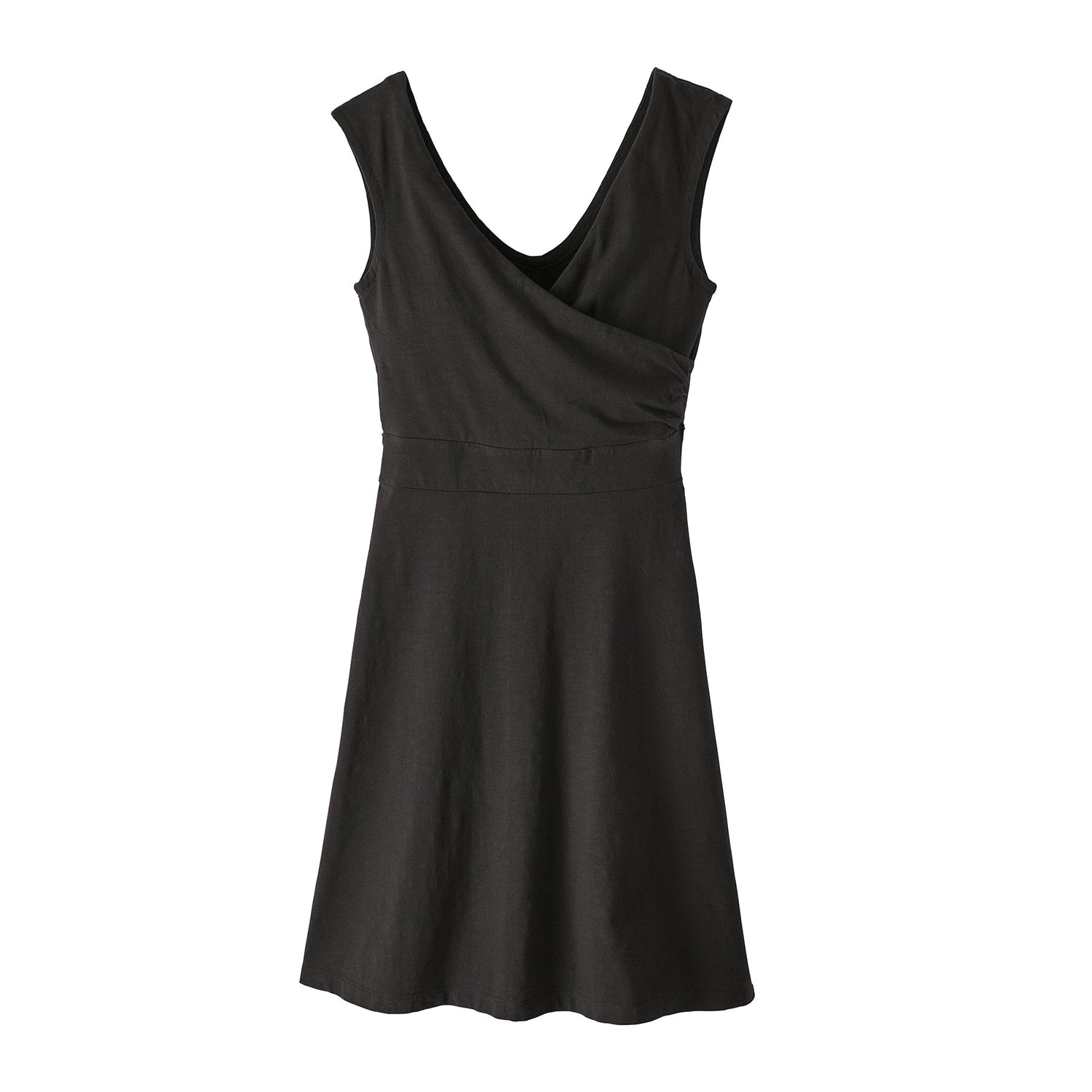 Patagonia W's Porch Song Dress - Organic Cotton Black Dress