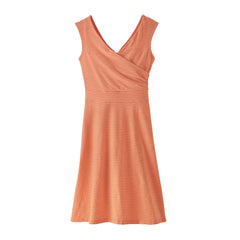 Patagonia W's Porch Song Dress - Organic Cotton High Tide: Tigerlily Orange Dress