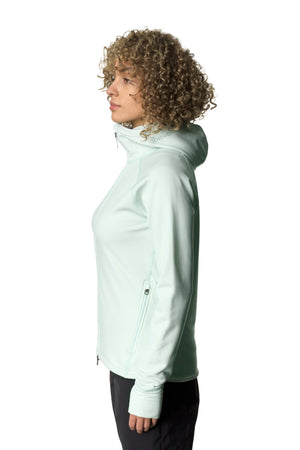 Houdini W's Power Houdi - Bluesign® certified PET-fleece Glacier Green