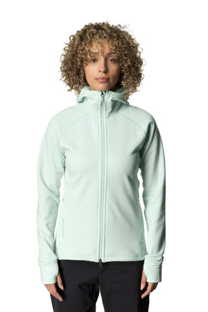 Houdini W's Power Houdi - Bluesign® certified PET-fleece Glacier Green