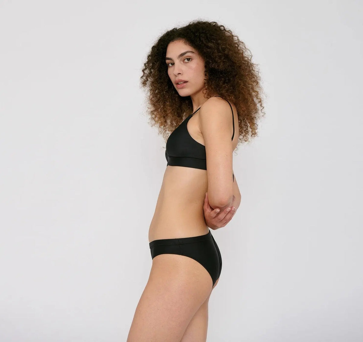 W's Re-Swim Bikini Bottoms - Recycled Nylon Swimwear Organic Basics