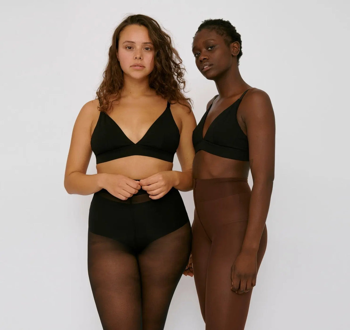 W's Re-Tights High-Rise 20 Den 2-pack - Recycled Nylon Underwear Organic Basics