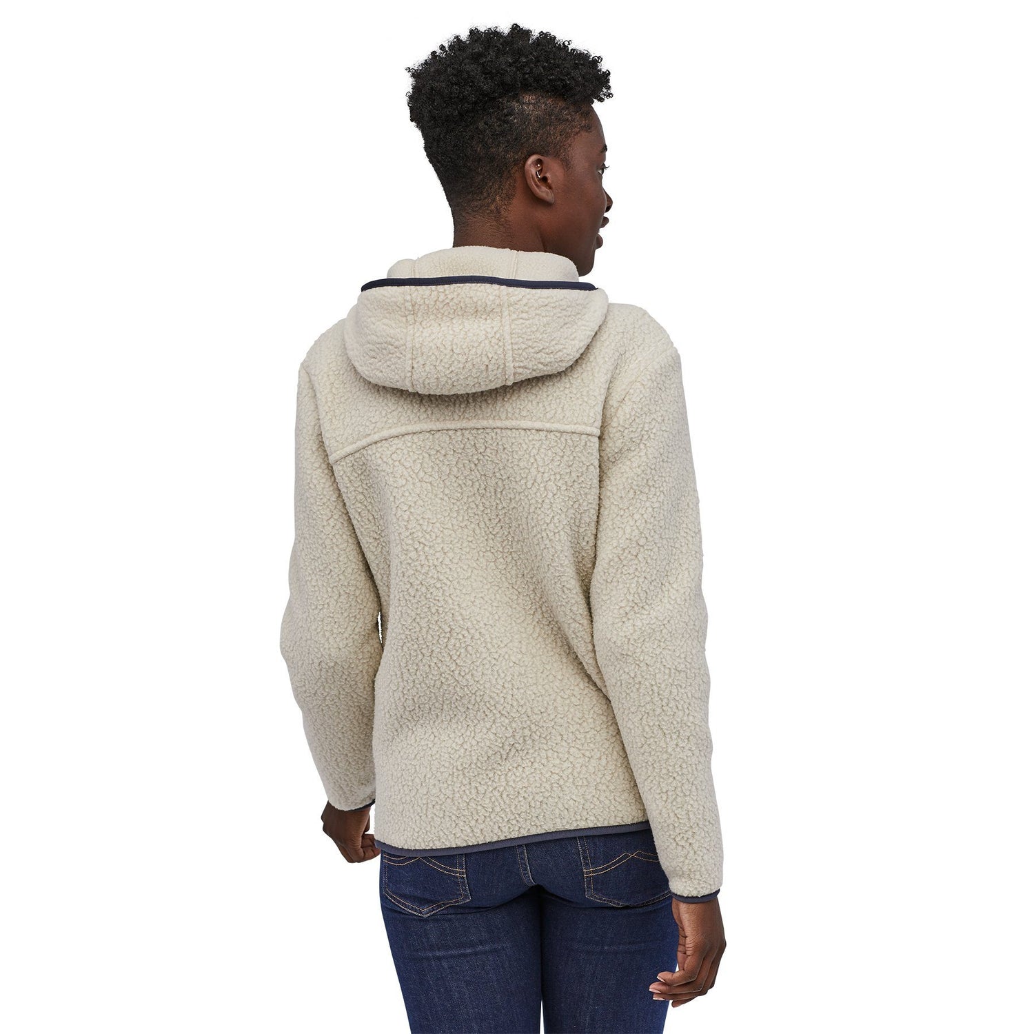 Patagonia - W's Retro Pile Fleece Hoody - Recycled Polyester - Weekendbee - sustainable sportswear