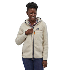 Patagonia - W's Retro Pile Fleece Hoody - Recycled Polyester - Weekendbee - sustainable sportswear