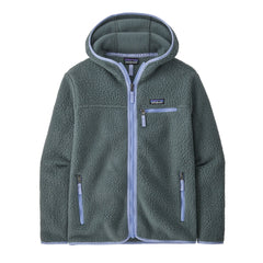 Patagonia W's Retro Pile Fleece Hoody - Recycled Polyester Nouveau Green Jacket
